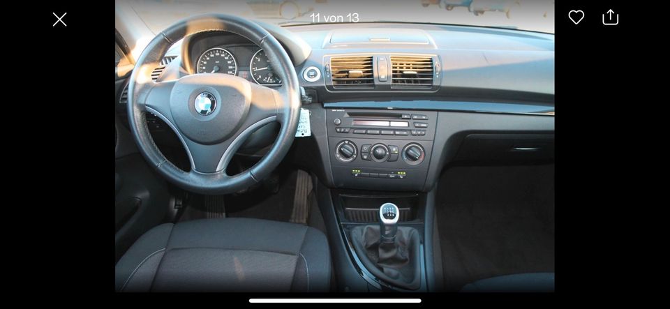 BMW 1er E87 Fußraumverkleidung vorne links - 51437058133 in Wüstenrot