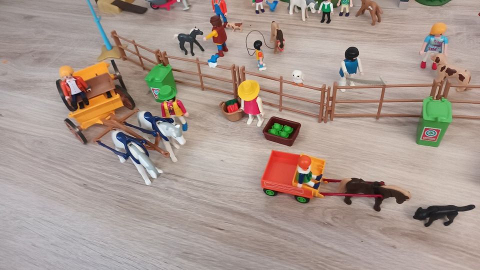 Playmobil- 2 -,Reiterhof ,Viel Zubehör in Kattendorf