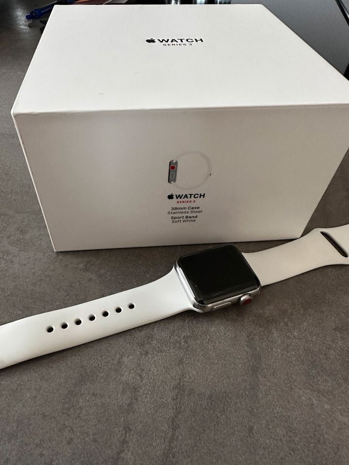 Apple Watch, Apple Watch Serie 3 GPS, Edelstahl in Saarlouis