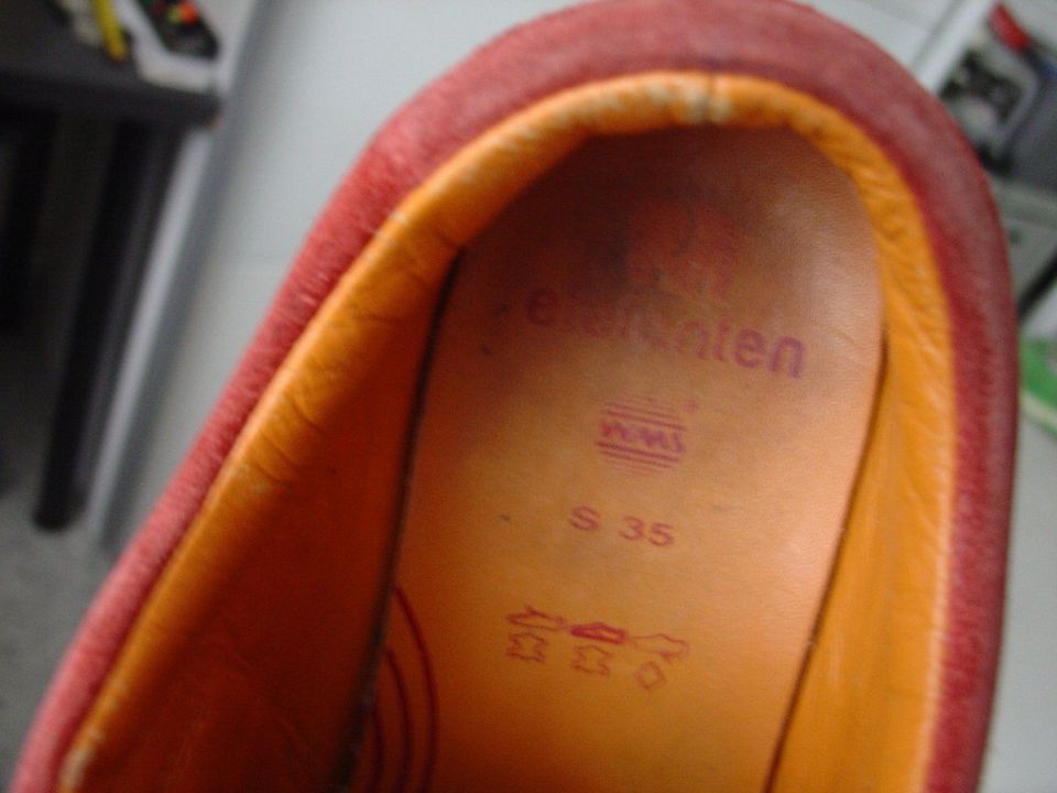 ELEFANTEN Mädchen Halbschuhe Sneakers Freizeit - WILDLEDER Gr.35 in Augsburg