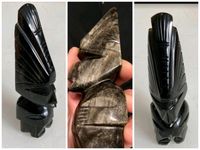 Vintage Obsidian Azteken/ Maya Gott Skulptur Figur schwarz #c Kr. München - Unterschleißheim Vorschau