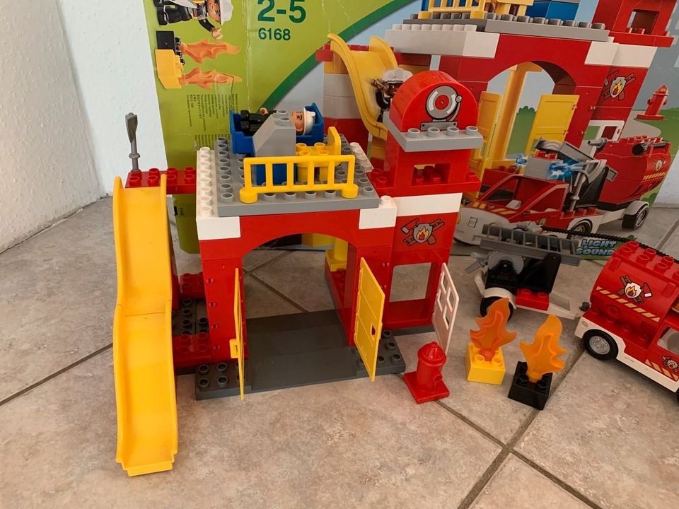 Lego Duplo 6168 Feuerwehr Hauptquartier in Merseburg