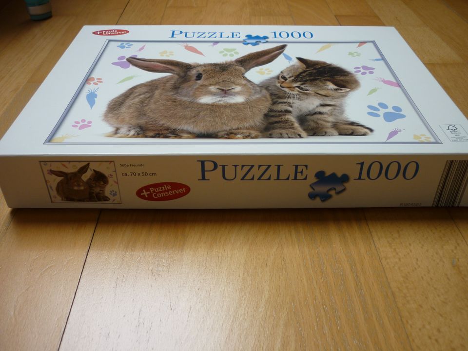 Puzzle 1000 Teile - WIE NEU !! in Karlsfeld