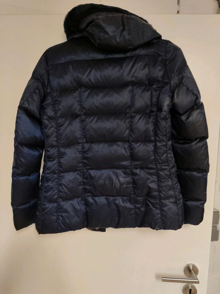 Geox Daunenjacke Winterjacke m 38 blau dunkel Kapuze in Goslar