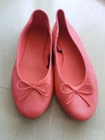 Ballerina Damen Schuhe Gr.40-41 Coral Farbe / Senffarbe West - Nied Vorschau