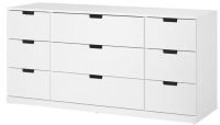 Ikea Nordli Kommode mit 9 Schubladen weiß 160x76cm (aufgebaut) Brandenburg - Schönefeld Vorschau