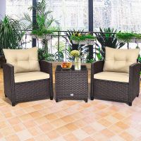 Set Sitzgruppe Rattan Gartenmöbel Lounge Set Balkonmöbel Hessen - Weilburg Vorschau