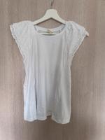 Shirt H&M Gr. XS weiß mit Spitze Bayern - Hohenfurch Vorschau