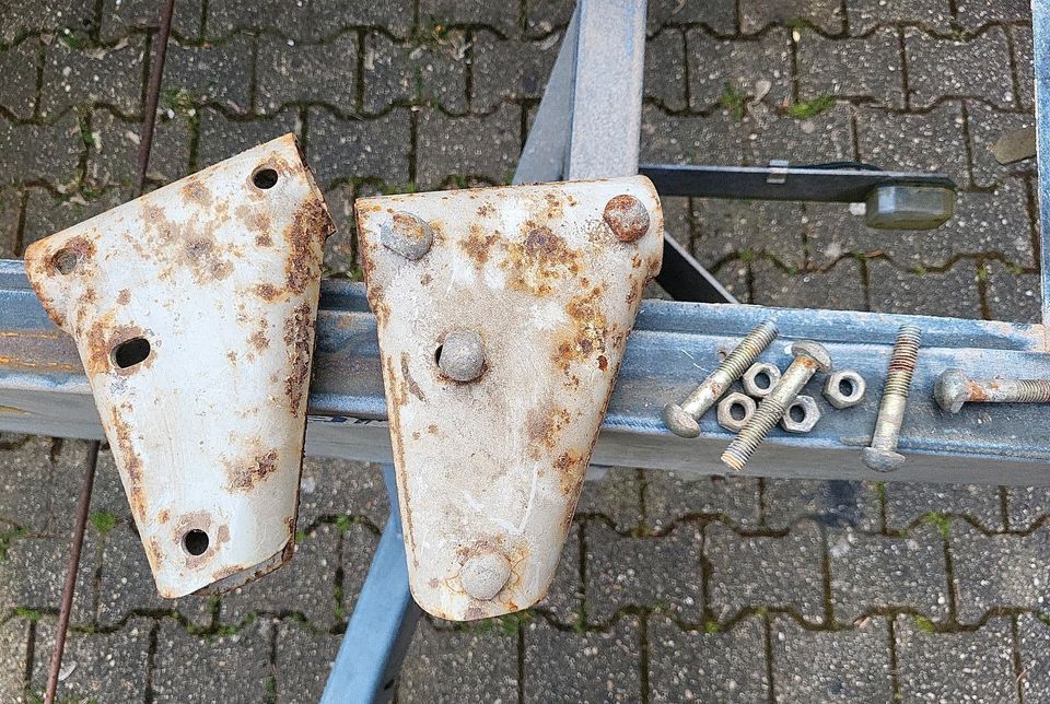 Überrollbügel Eckverbinder Verbindungsbleche in Bad Zwesten