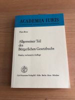 Brox: Allg. Teil des Bürgerlichen Gesetzbuchs, 5. Aufl.1981 Bayern - Buxheim Vorschau