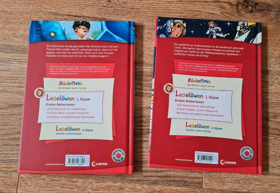 Kinderbücher: Leselöwen Duden u. a. 1.+ 2. Lesestufe in Vlotho