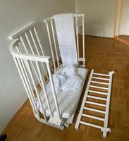 Babybett Baby Beistellbett weiß top Zustand München - Ramersdorf-Perlach Vorschau
