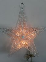 beleuchteter Stern zum Hängen 30 cm Advent Weihnachten Niedersachsen - Bad Laer Vorschau