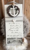 ♡ Schild ♡ Ich ohne Dich ♡ Anker ♡ Maritim ♡ shabby Deko❣️ Krummhörn - Hamswehrum Vorschau