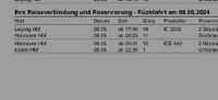 Zugticket von Leipzig Hbf nach Essen Hbf 08.05. Essen - Steele Vorschau