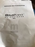 Knieorthese von GoldPoint zu verschenken, Saarland - Blieskastel Vorschau