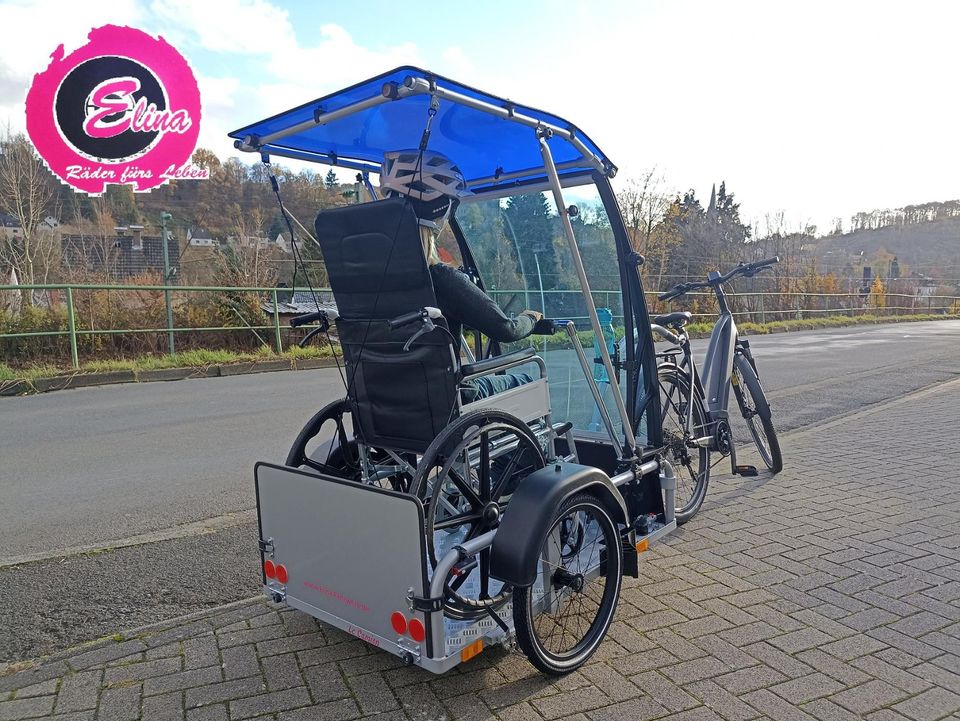 Elina´s Fahrwerk Le Camion Rollstuhl-Fahrrad Fahrrad-Anhänger  X in Kirchen (Sieg)