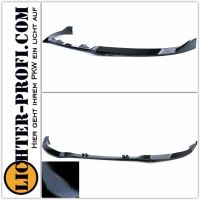 Front Spoiler Lippe Schwarz Glanz für Audi A4 8T 8F BJ 11 - 17 Hessen - Calden Vorschau