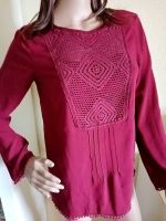 S-Oliver *NEU* Tunika Bluse shirt Langarm bordeaux 34 36 Baden-Württemberg - Bönnigheim Vorschau