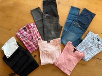 Umstandssachen H&M Gr. 36/38 Umstandsjeans Umstandsleggings Shirt Sachsen - Kirschau Vorschau