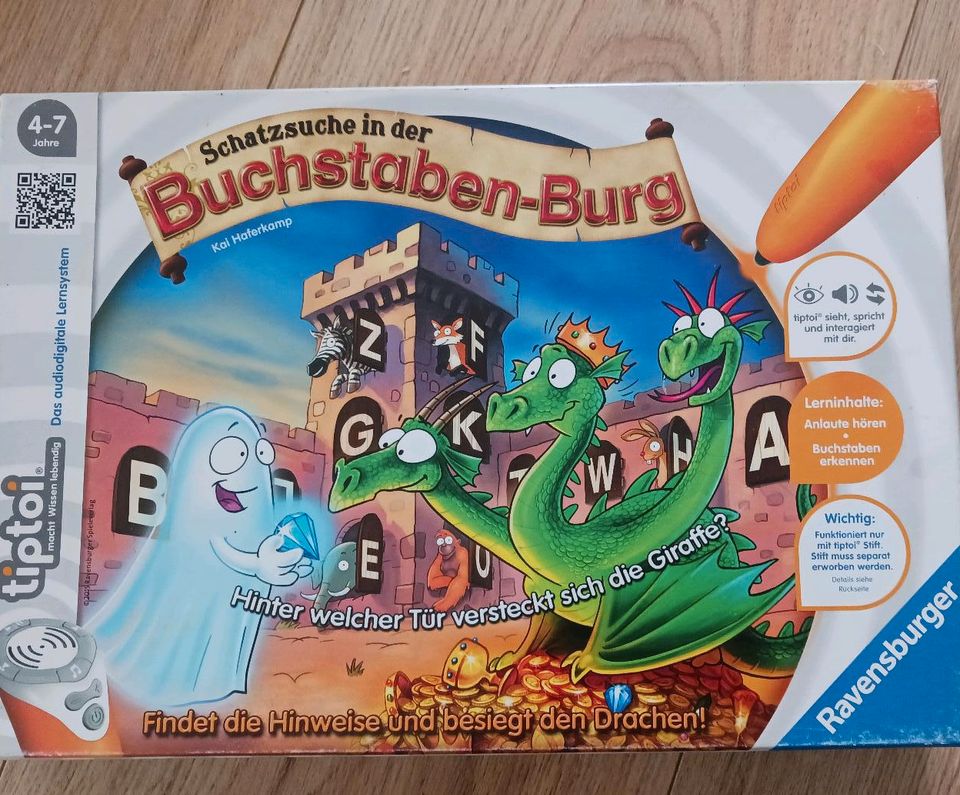 Buchstabenburg tiptoi-Spiel in Zapfendorf