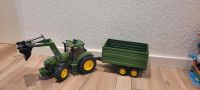 bruder 03055  John Deere 7930 Traktor mit Frontlader und Anhänger Nordrhein-Westfalen - Goch Vorschau