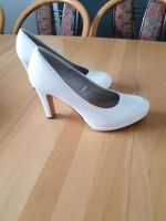 Weiße High Heels,  Hochzeitsschuhe  N E U Tamaris Hessen - Wolfhagen  Vorschau