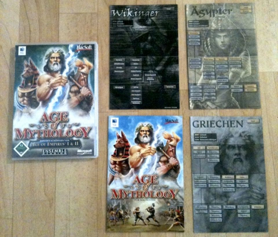 Age of Mythology Mac Spiel / Game / Apple (wie Age of Empires 3) in Freiburg im Breisgau