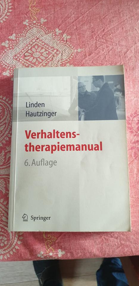 Linden, Hautzinger, Verhaltenstherapiemanual, Springer Verlag in Lemgo