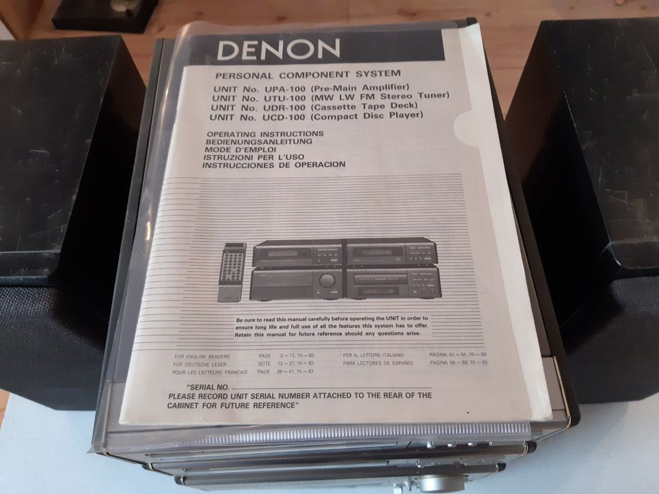 DENON UPA-100 HIFI Anlage in Püttlingen