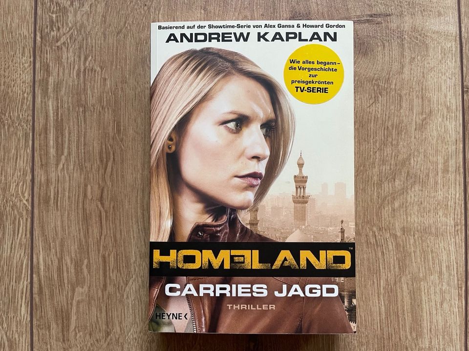 Andrew Kaplan HOMELAND Prequel Carries Jagd & Sauls Plan THRILLER in Herne