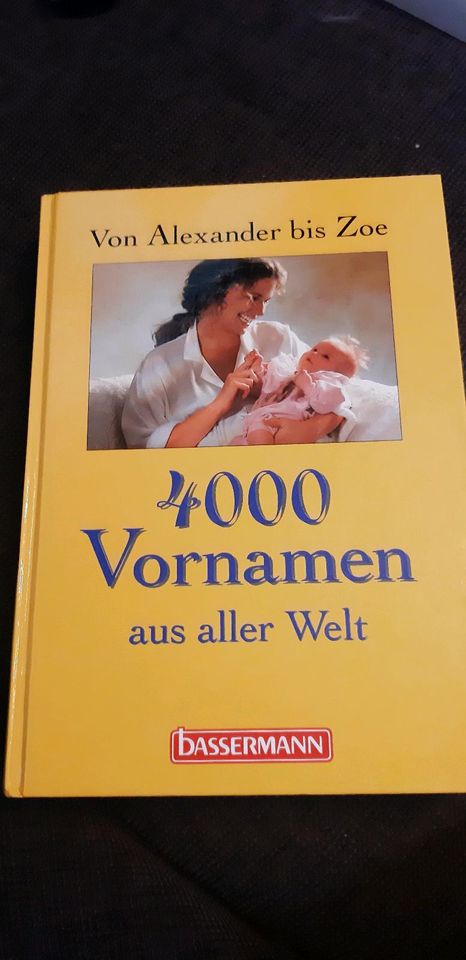 4000 Vornamen  Buch in Kamp-Bornhofen