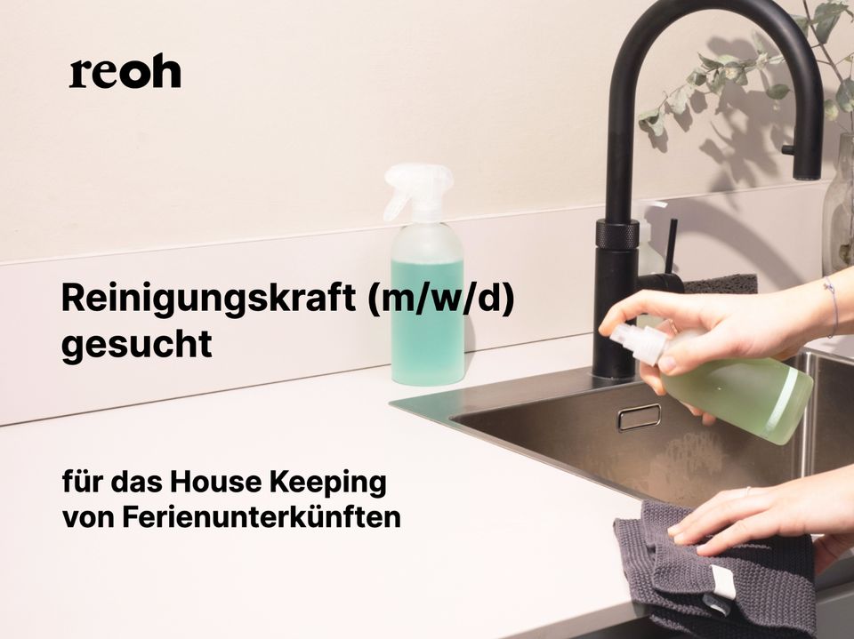 Minijob als Reinigungskraft für Housekeeping / Ferienapartments in Strausberg