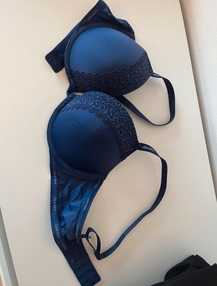 Calvin Klein BH blau - Größe 80C - neu in Ebern