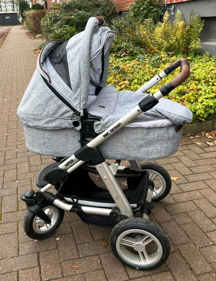 Kinderwagen 3 in 1, inkl. Babyschale, ABC Viper 4 in Hamburg