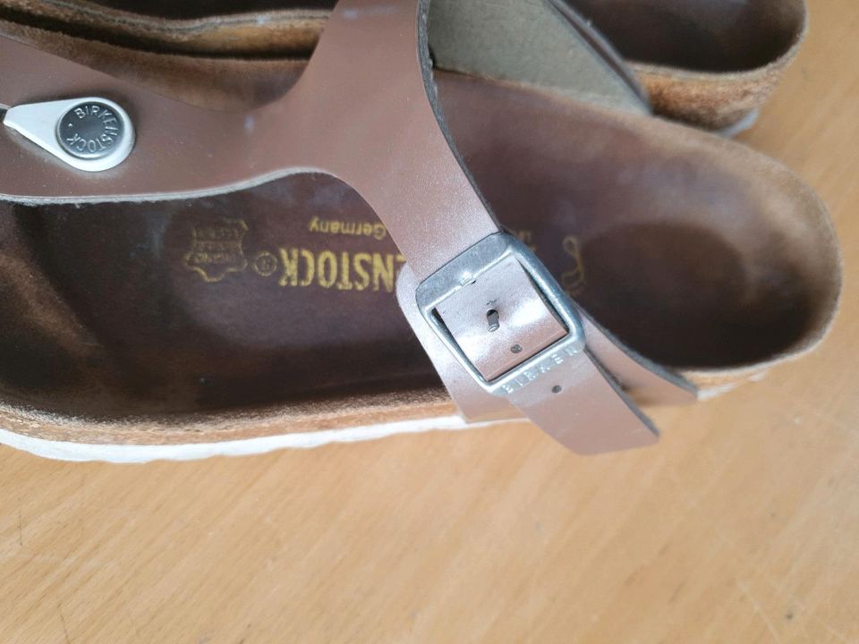 BIRKENSTOCK GIZEH DAMEN SANDALEN NP.95 GR 37 TOP! in Wolfsburg