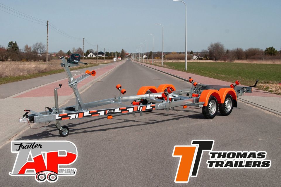 ❌ Bootstrailer Thomas Trailers 2500Kg inkl. Winde   ❌ in Lübben