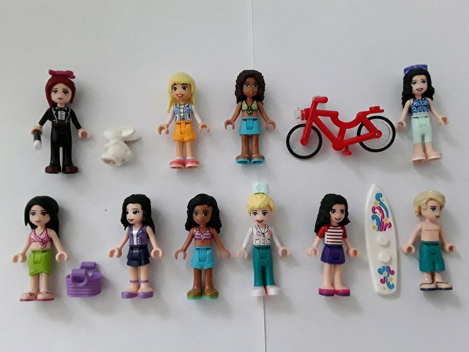 LEGO(R), FRIENDS, 10 verschiedene Figuren, Zubehör ! in Unna