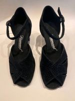 Diamant Tanzschuhe Größe 4 / 36 2/3 schwarz Latino Heel Baden-Württemberg - Höfen Vorschau