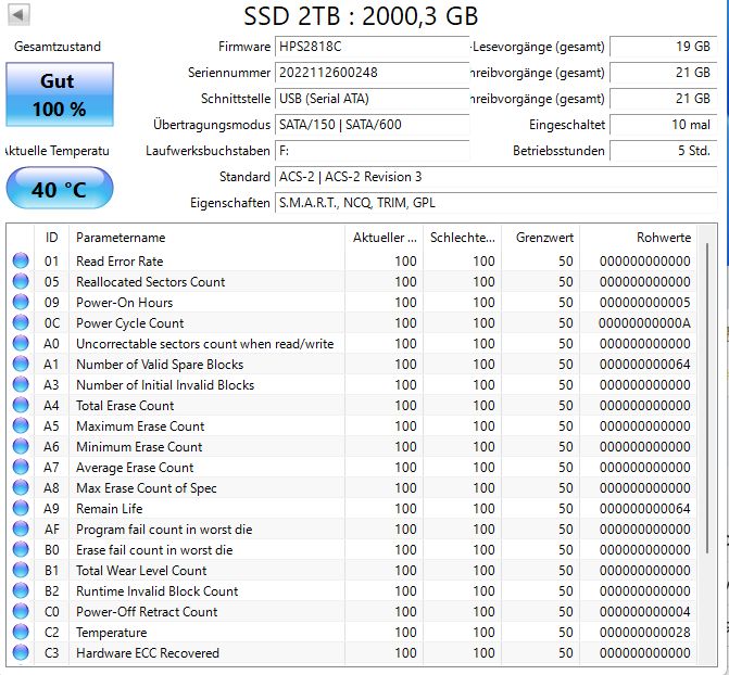Tausche SSD 2TB in Enger