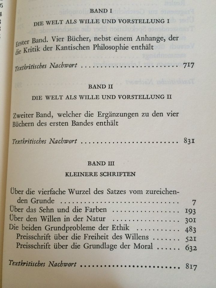Schopenhauer: Sämtliche Werke. 5 Bände / Philosophie in Geist