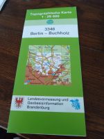 topographische Karte 1:25 000 Berlin-Buchholz 3346 neu Landkarte Friedrichshain-Kreuzberg - Kreuzberg Vorschau