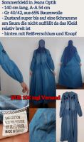 Abaya /Kleid in jeans optik für Sommer/Frühling Baden-Württemberg - Erligheim Vorschau