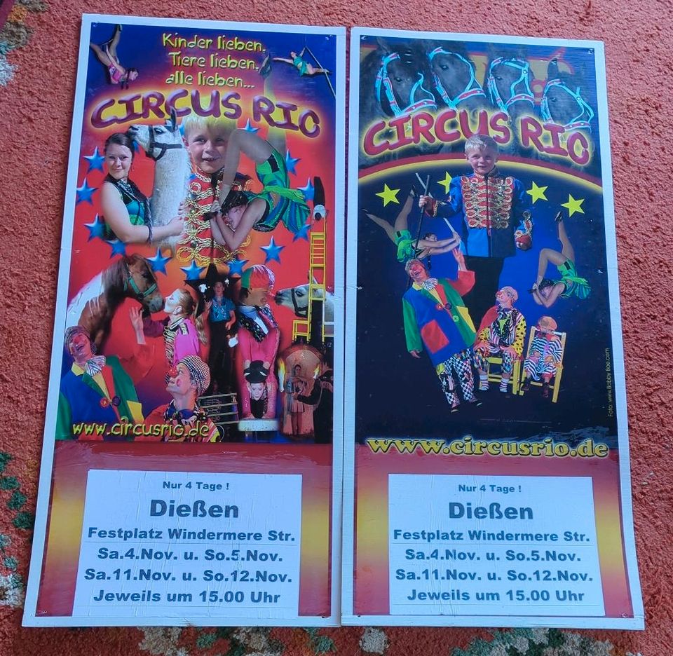 Circus Rio 2 Plakate von Zirkus in Dießen