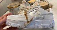 Limitierte Nike Air Force 1 Pixel white Gold Walle - Utbremen Vorschau