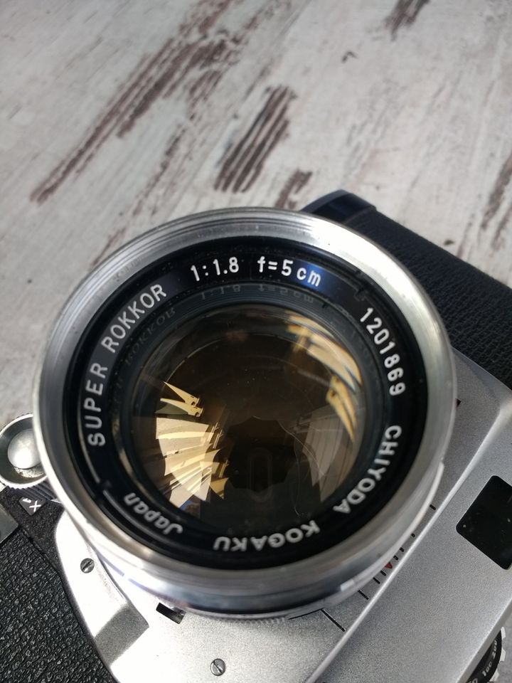 Minolta Super A EP Kamera Kogaku Super Rokkor 1:1,8/5cm Objektiv in Berlin