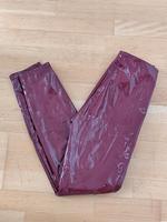 Tally Weijl Gr 36 S Latex Look Hose Rot Leggings dunkelrot Leipzig - Schönefeld-Abtnaundorf Vorschau