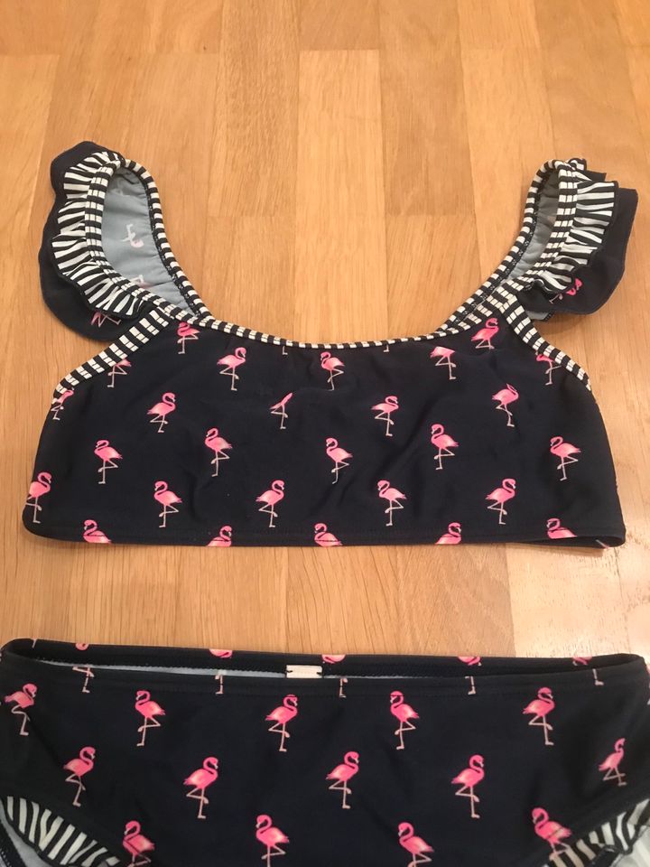 Esprit Bikini Flamingo dunkelblau 140/146 in Michelstadt