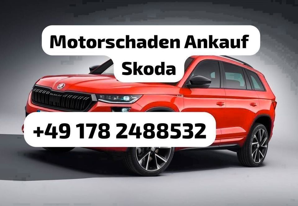 Motorschaden Ankauf Skoda Octavia Yeti Fabia RS Rapid Super B 4x4 in Recklinghausen