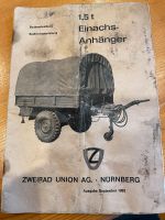 Bundeswehr Einachsanhänger Einachser Anhänger Unimog Bayern - Forchheim Vorschau